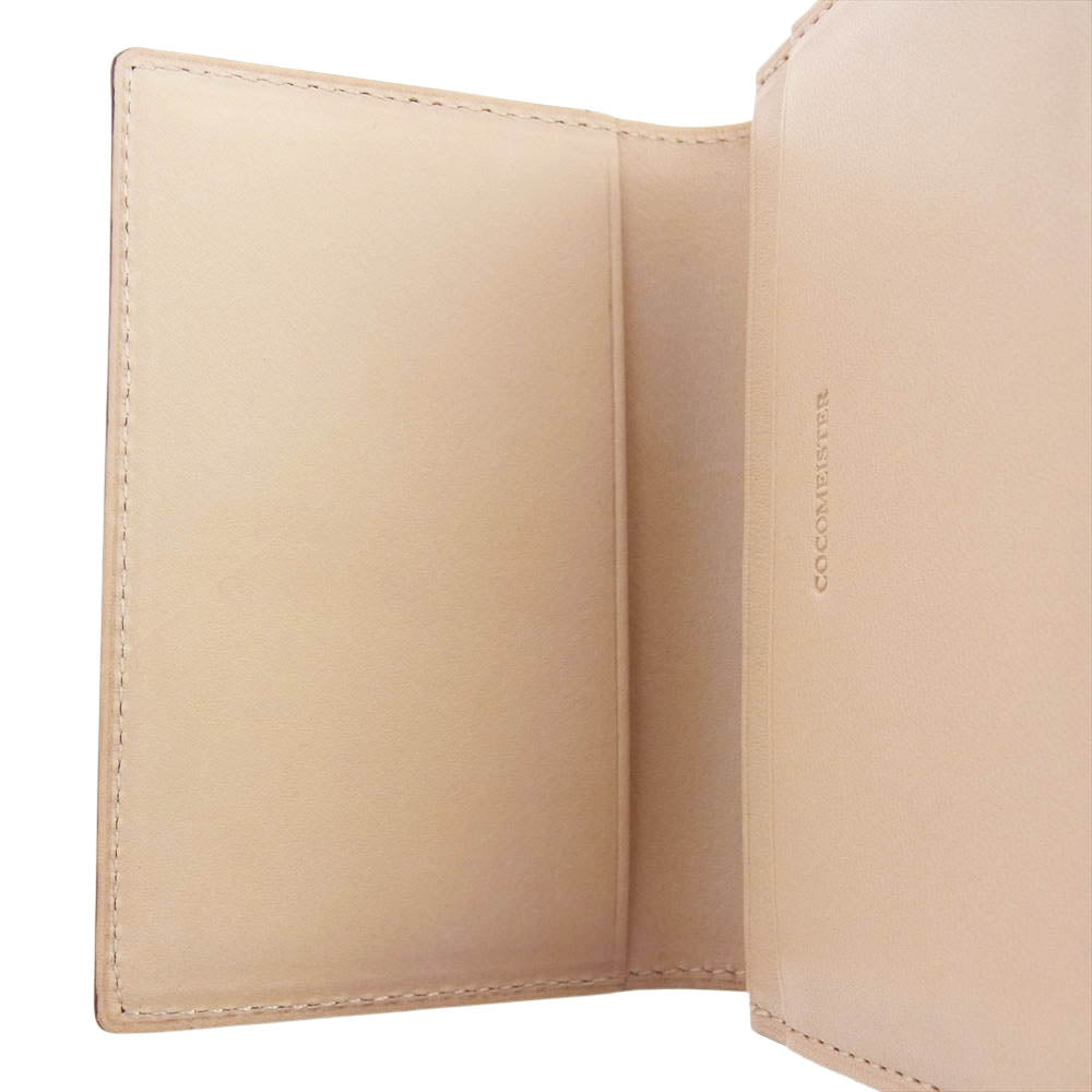 COCOMEISTER ココマイスター コードバン名刺入れ チョコ ダークブラウン系【極上美品】【中古】