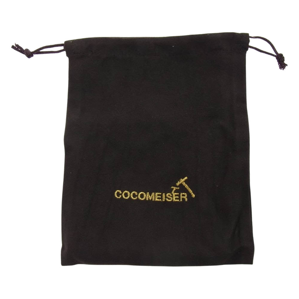 COCOMEISTER ココマイスター コードバン名刺入れ チョコ ダークブラウン系【極上美品】【中古】