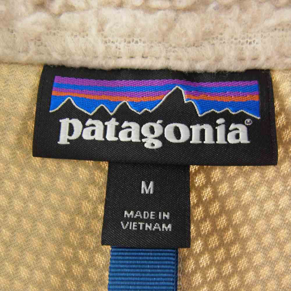 patagonia パタゴニア 18AW 23056 Classic Retro-X Jacket クラシック レトロ フリース ジャケット ホワイト系 M【中古】