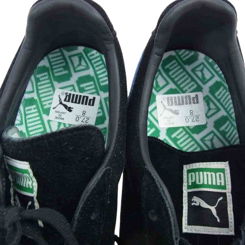 PUMA プーマ 386309-02-TBZ Suede VTG AGED MIJ The Bonez 日本製 ヴィンテージ スエード ボーンズ ブラック系 ブルー系 27cm【中古】