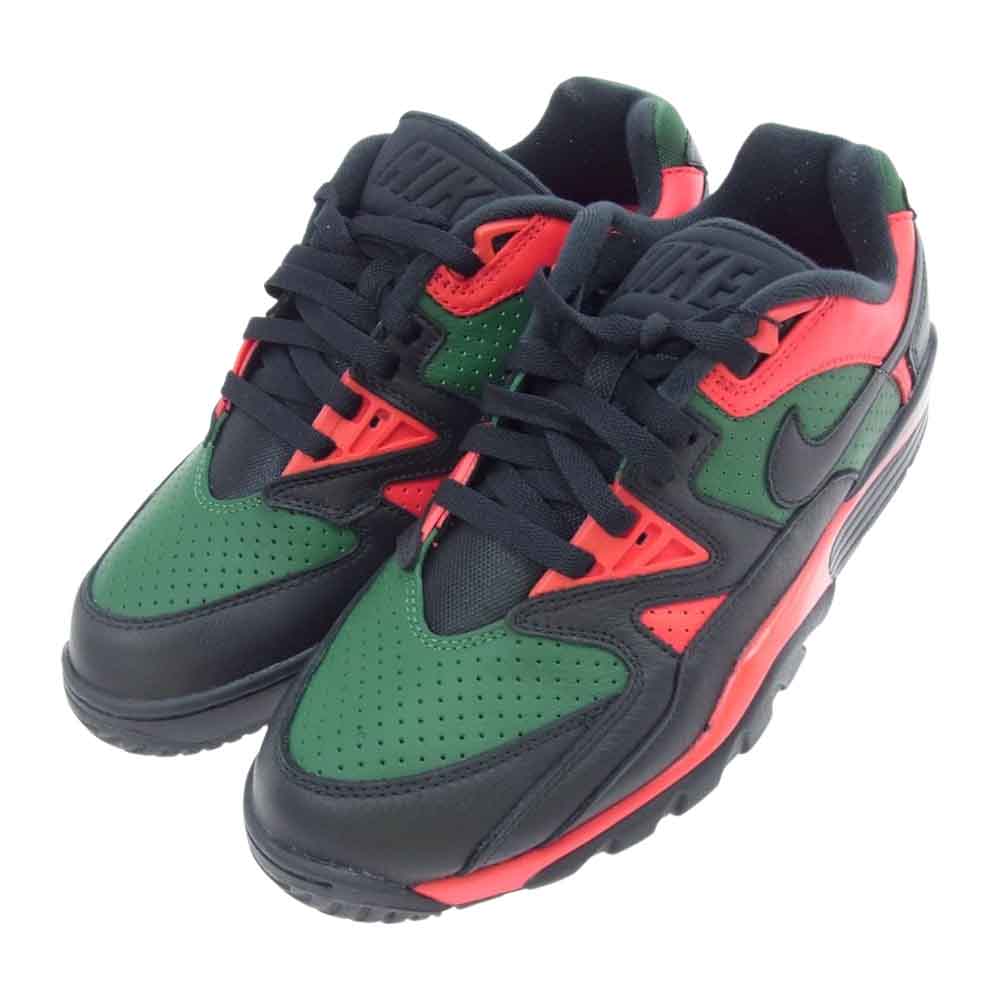 Supreme シュプリーム 21AW CJ5291-001 × NIKE ナイキ AIR CROSS TRAINER 3 LOW エア クロス トレーナー ロー スニーカー ブラック グリーン系 9.5【中古】