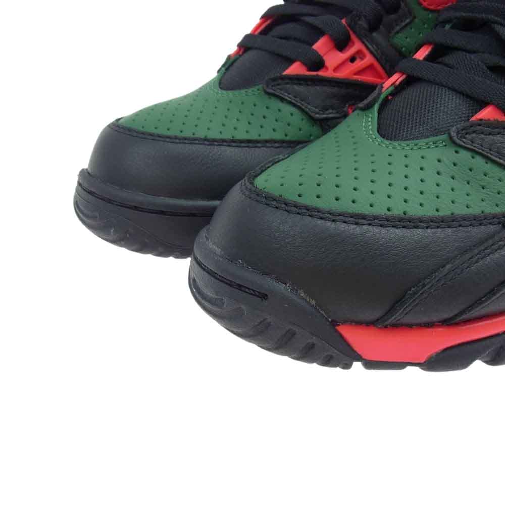 Supreme シュプリーム 21AW CJ5291-001 × NIKE ナイキ AIR CROSS TRAINER 3 LOW エア クロス トレーナー ロー スニーカー ブラック グリーン系 9.5【中古】