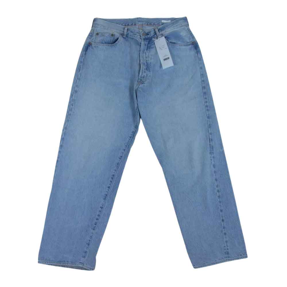 COMOLI コモリ 22SS V01-03009 デニム 5P パンツ BLEACH ブリーチ インディゴブルー系 1【中古】