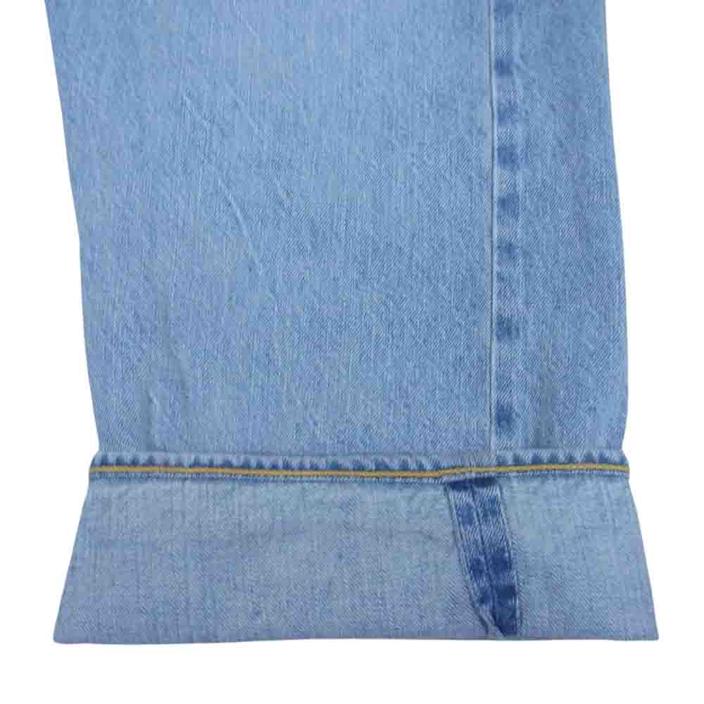 COMOLI コモリ 22SS V01-03009 デニム 5P パンツ BLEACH ブリーチ インディゴブルー系 1【中古】