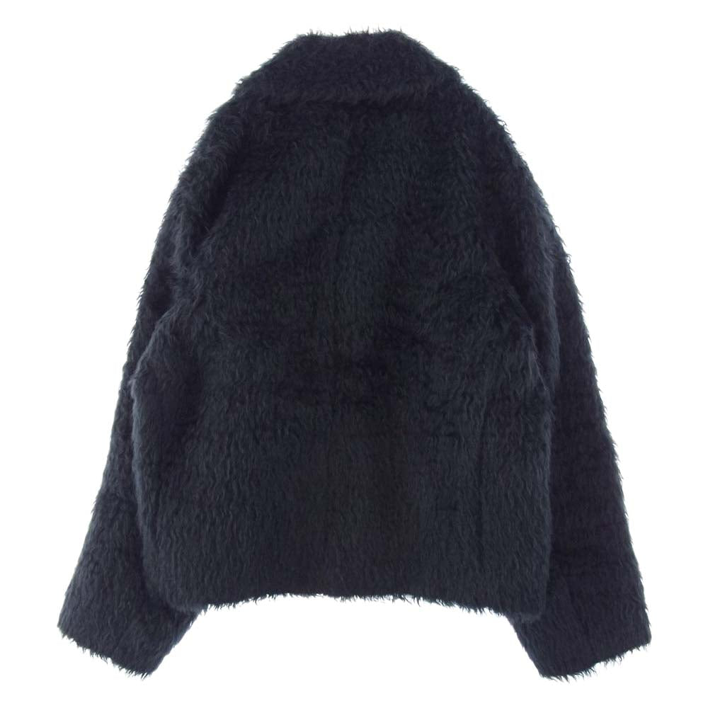 COMOLI コモリ 19AW Q03-04004 Mohair Shaggy Jacket モヘア シャギー ジャケット ブラック系 2【中古】