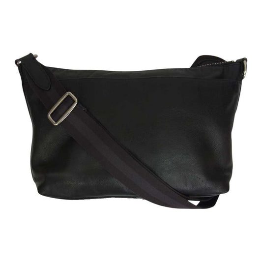 COACH コーチ L1721-F54796 レザー ショルダーバッグ ブラック ブラック系【中古】