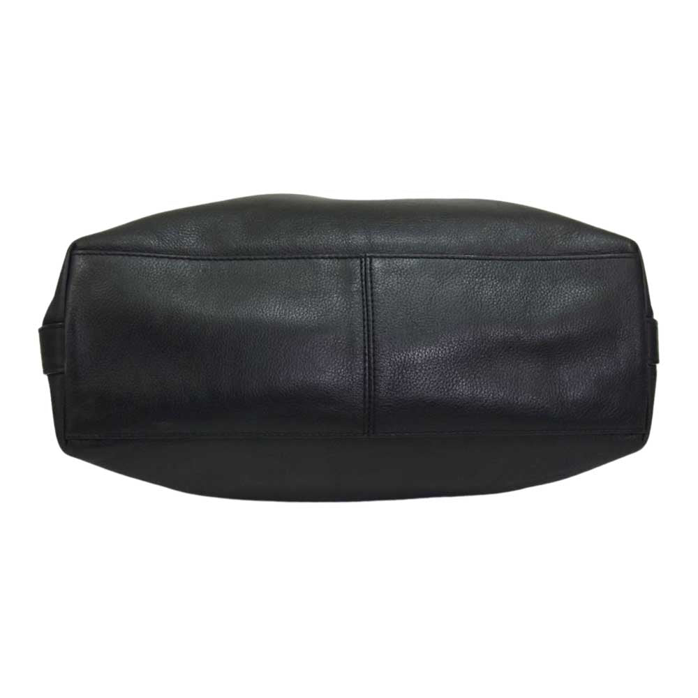 COACH コーチ L1721-F54796 レザー ショルダーバッグ ブラック ブラック系【中古】