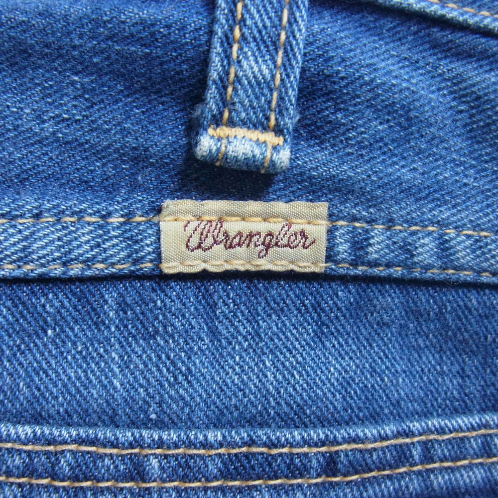 Ron Herman ロンハーマン WS8056 × WRANGLER ラングラー ロンハーマン別注 カットオフ フレア ジーンズ インディゴブルー系 XS【中古】