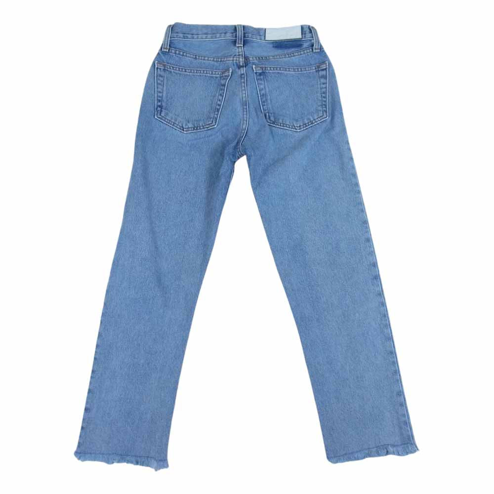 リダン RN#146770 Levi's リーバイス USA製 再構築 リメイク カットオフ ジーンズ デニムパンツ インディゴブルー系 25【中古】