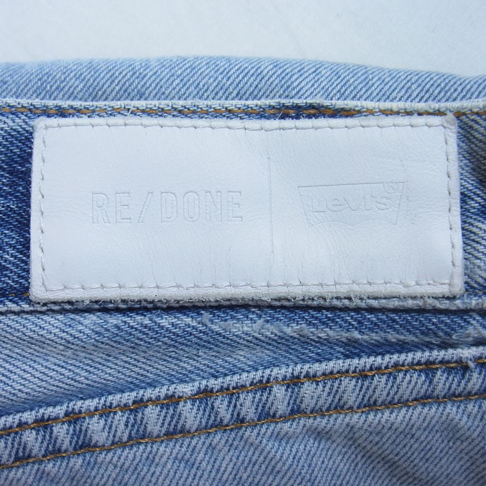 リダン RN#146770 Levi's リーバイス USA製 再構築 リメイク ジーンズ デニム パンツ インディゴブルー系 25【中古】