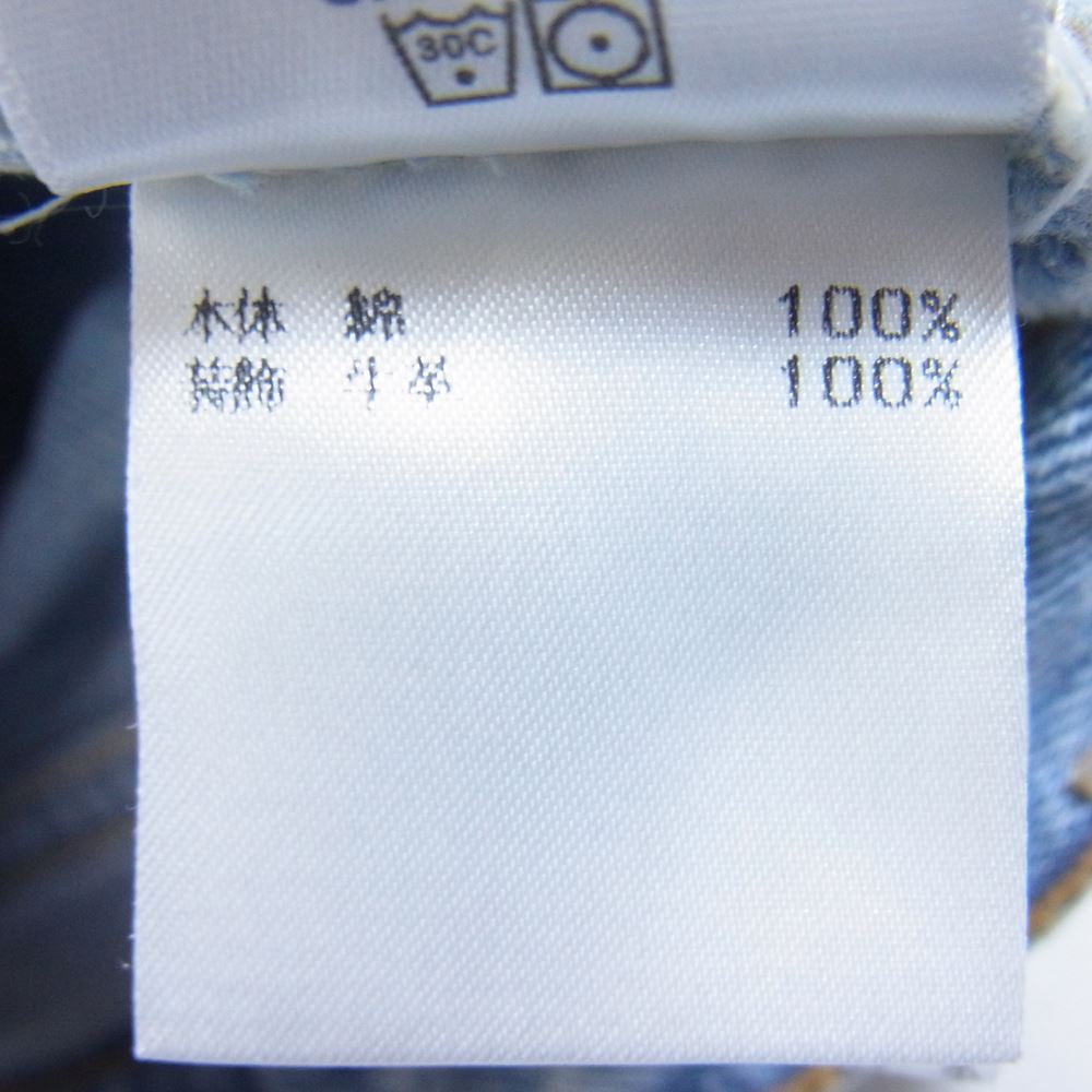 リダン RN#146770 Levi's リーバイス USA製 再構築 リメイク ジーンズ デニム パンツ インディゴブルー系 25【中古】