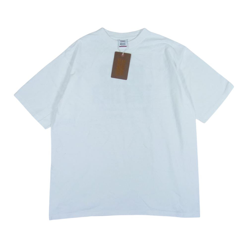 STANDARD CALIFORNIA スタンダードカリフォルニア × RHC Ron Herman SD HEAVYWEIGHT LOGO TEE ロンハーマン ヘビーウエイト ロゴ 半袖 Tシャツ ホワイト系 XL【美品】【中古】