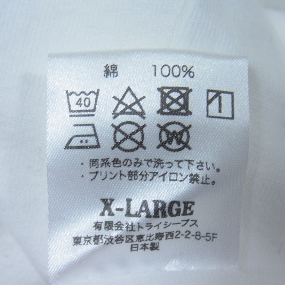 STANDARD CALIFORNIA スタンダードカリフォルニア × RHC Ron Herman SD HEAVYWEIGHT LOGO TEE ロンハーマン ヘビーウエイト ロゴ 半袖 Tシャツ ホワイト系 XL【美品】【中古】
