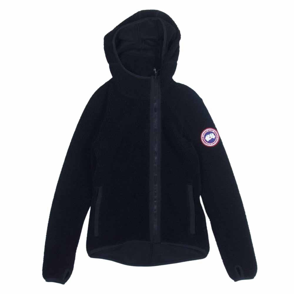 CANADA GOOSE カナダグース 6997L HAMPTON HOODY ハンプトン フーディー 国内正規品 サザビーリーグ ブラック系  XS【中古】