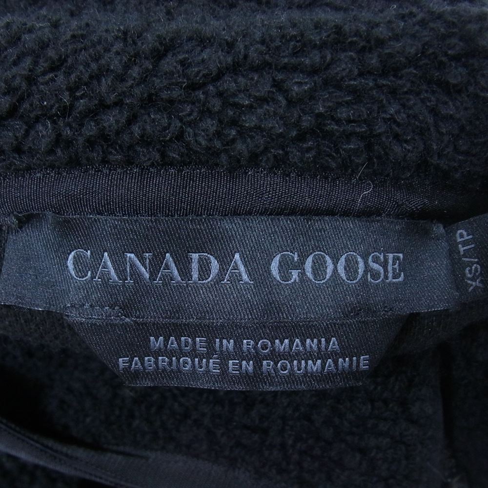 CANADA GOOSE カナダグース 6997L HAMPTON HOODY ハンプトン フーディー 国内正規品 サザビーリーグ ブラック系 XS【中古】