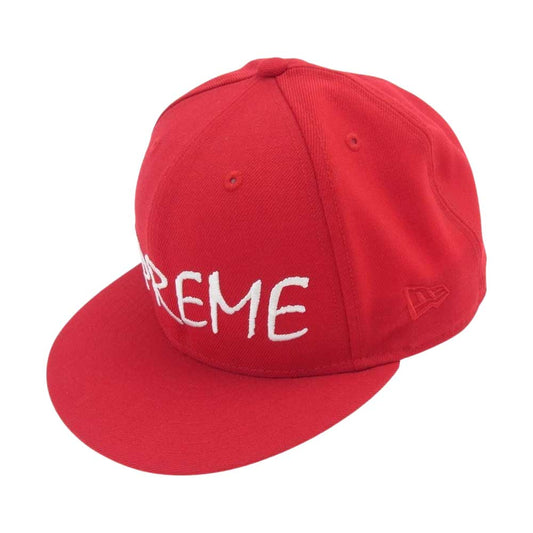 Supreme シュプリーム 13SS FTP NEW ERA Cap ニューエラ ベースボール ロゴ キャップ レッド系【中古】