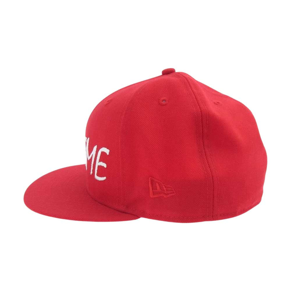 Supreme シュプリーム 13SS FTP NEW ERA Cap ニューエラ ベースボール ロゴ キャップ レッド系【中古】