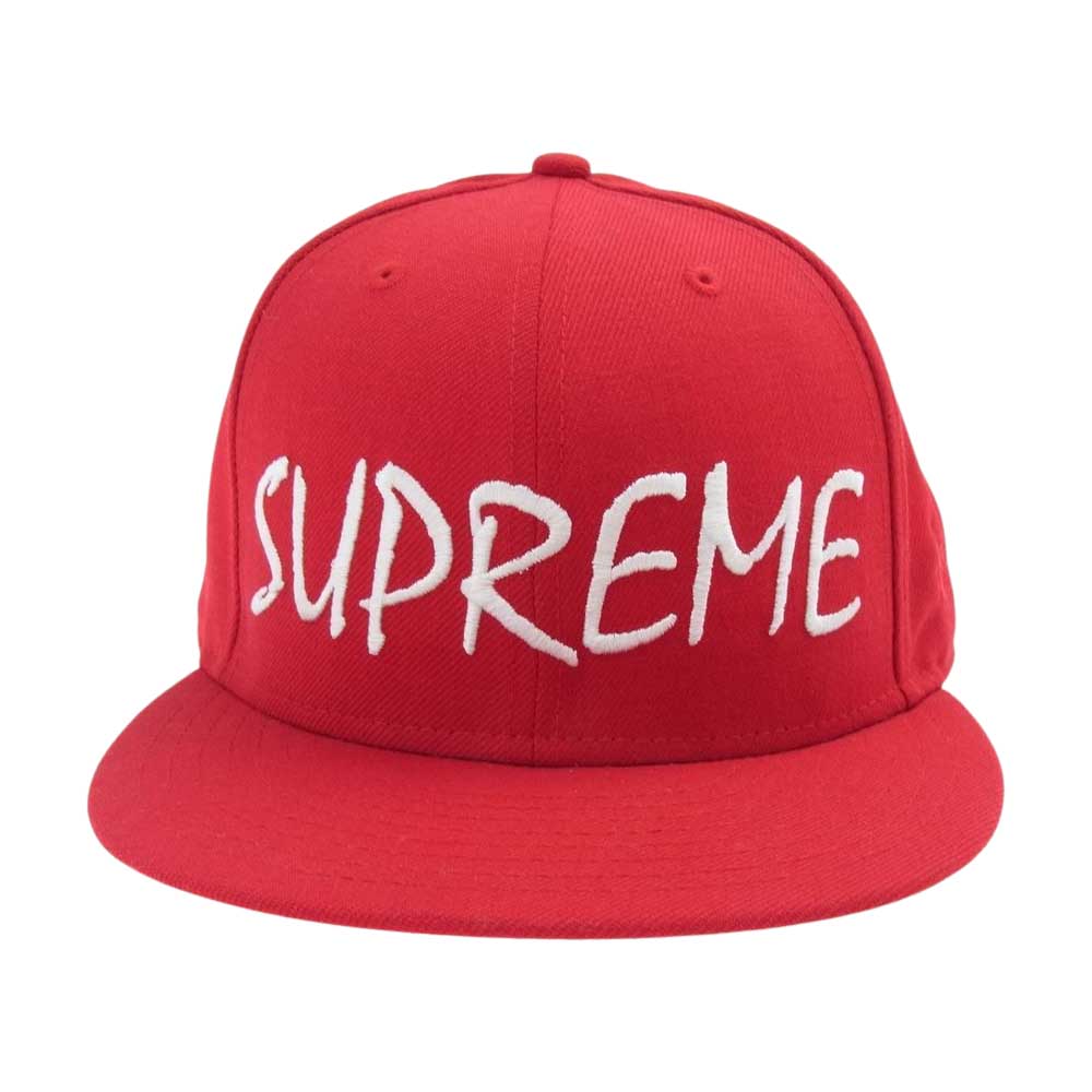Supreme シュプリーム 13SS FTP NEW ERA Cap ニューエラ ベースボール ロゴ キャップ レッド系【中古】