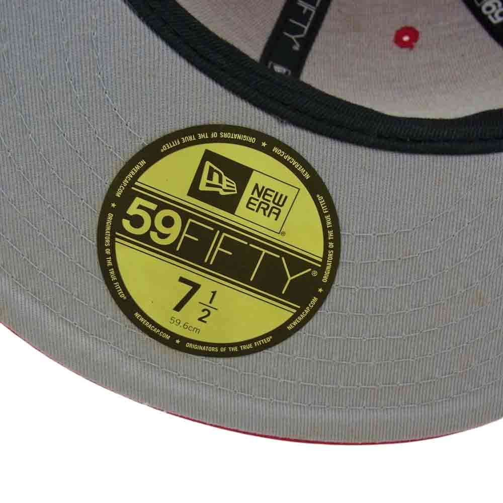 Supreme シュプリーム 13SS FTP NEW ERA Cap ニューエラ ベースボール ロゴ キャップ レッド系【中古】