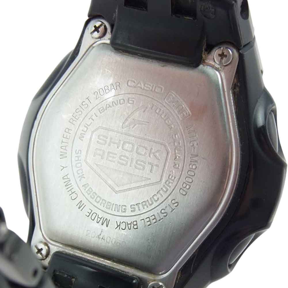 G-SHOCK ジーショック MTG-M900BD 電波ソーラ 時計  ブラック系【中古】