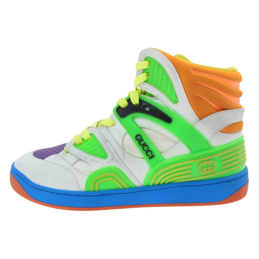 GUCCI グッチ 661310 グッチ バスケット ウィメンズ スニーカー マルチカラー系 36【中古】