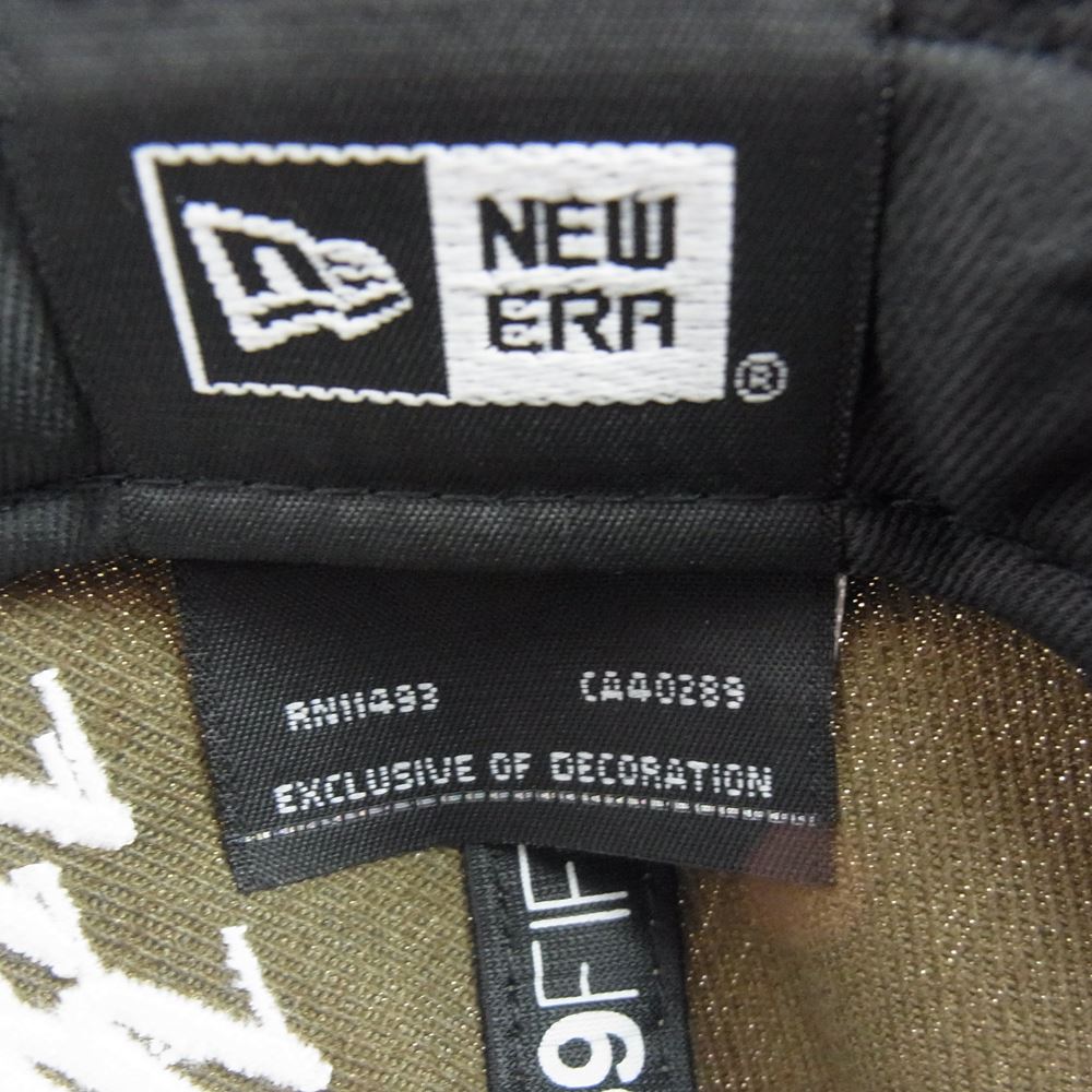 WIND AND SEA ウィンダンシー WDS-ITLIV-17 × It's a living × NEW ERA ニューエラ Low Profile 59 FIFTY CAP ベースボール キャップ カーキ系 7 1/4(57.7cm)【極上美品】【中古】