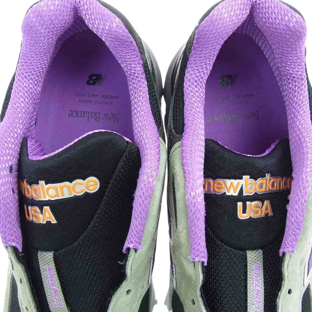 NEW BALANCE ニューバランス M990TC3 USA製 スエード ローカット スニーカー マルチカラー系 25.5【新古品】【未使用】【中古】