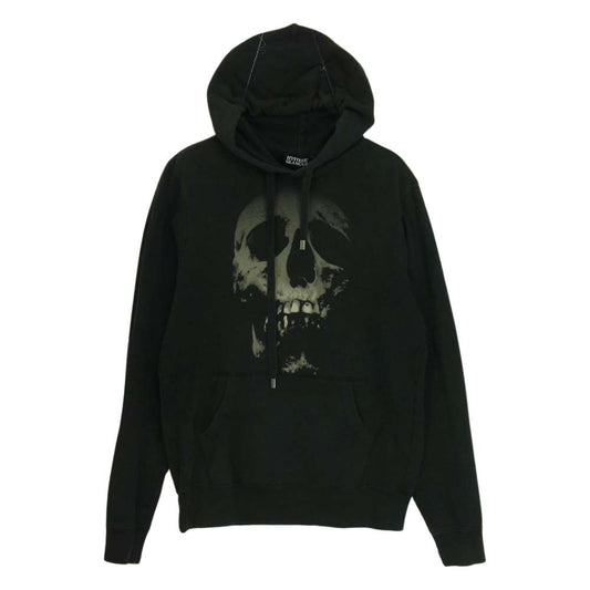 HYSTERIC GLAMOUR ヒステリックグラマー 0204CF04 スカルベリー スウェット パーカー フーディ  ブラック系 M【中古】