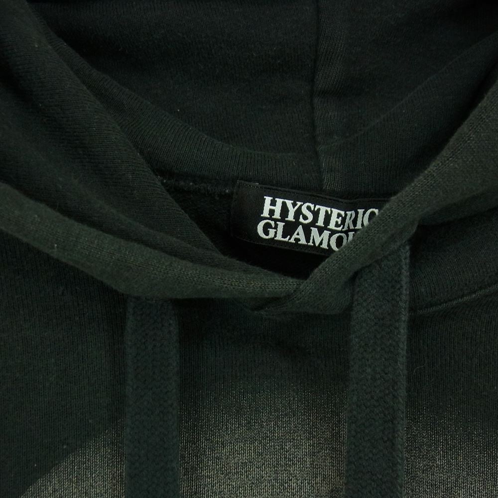 HYSTERIC GLAMOUR ヒステリックグラマー 0204CF04 スカルベリー スウェット パーカー フーディ  ブラック系 M【中古】