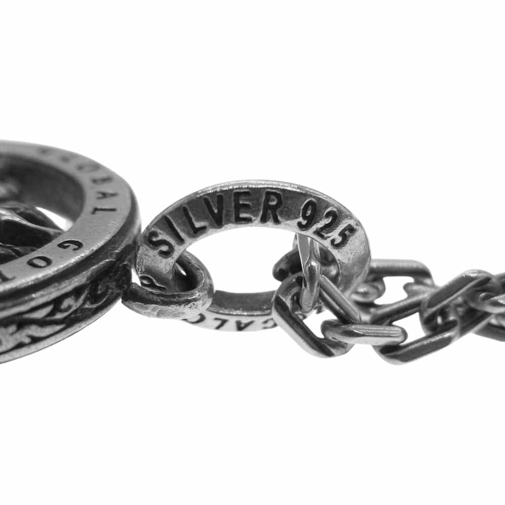 ZOCALO ソカロ クレスト オブ ヴァジュラ ペンダントトップ バードチェーン ネックレス シルバー系【中古】