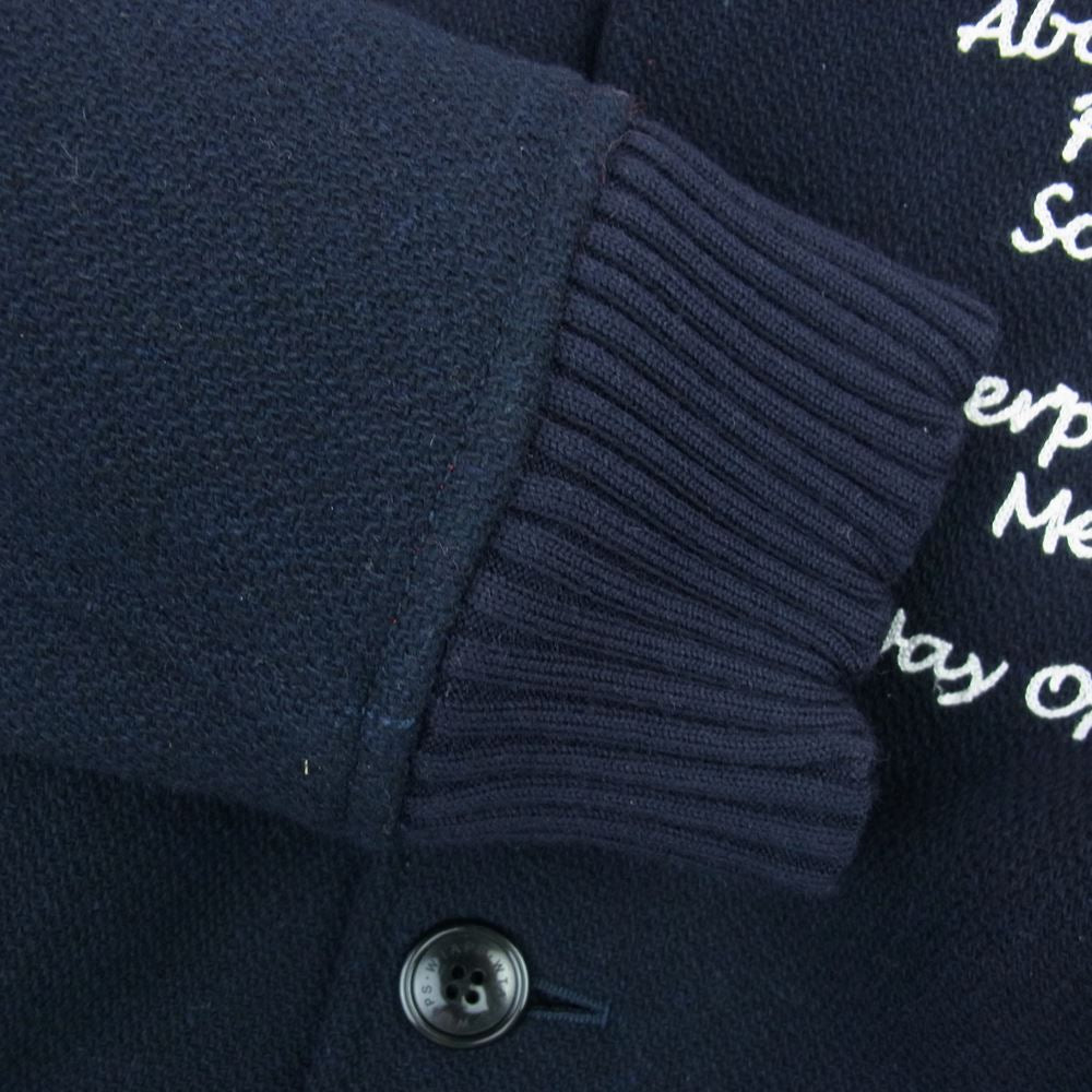 WTAPS ダブルタップス 15AW 152GWDT-JKM07 PHARAOH JK JACKET NYWO MELTON ファラオ ジャケット スタジャン ネイビー系 3【中古】