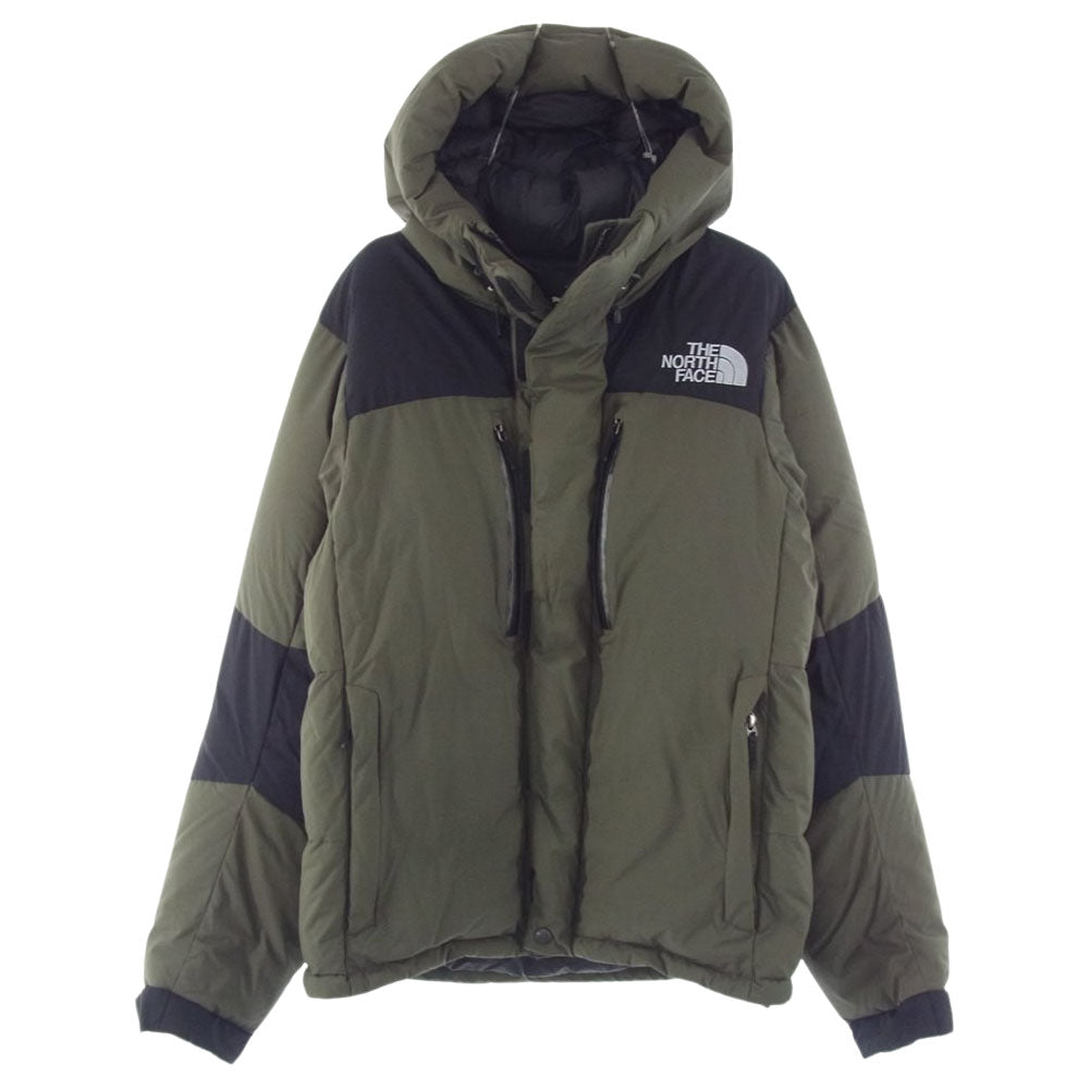 THE NORTH FACE ノースフェイス ND91950 BALTRO LIGHT JACKET バルトロ ライト ジャケット ダウン パーカー  グリーン系 ブラック系 L【美品】【中古】