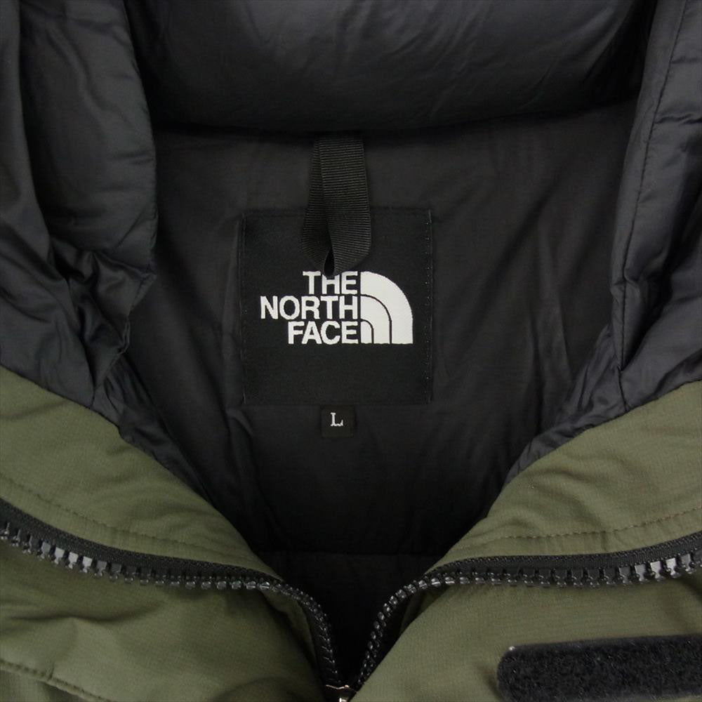 THE NORTH FACE ノースフェイス ND91950 BALTRO LIGHT JACKET バルトロ ライト ジャケット ダウン パーカー  グリーン系 ブラック系 L【美品】【中古】