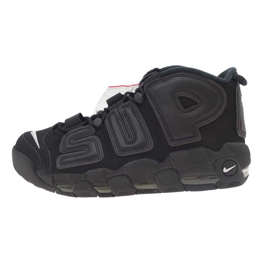 Supreme シュプリーム 17SS  902290-001 ×NIKE MORE UP TEMPO ナイキ モア アップテンポ  モアテン BK ブラック系 28cm【新古品】【未使用】【中古】