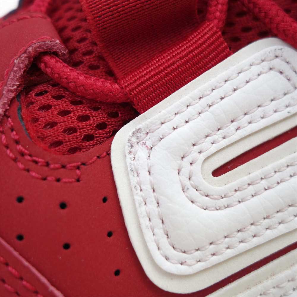 Supreme シュプリーム 17SS 902290-600 ×NIKE MORE UP TEMPO ナイキ モア アップテンポ  モアテン red white ホワイト系 レッド系 28cm【極上美品】【中古】