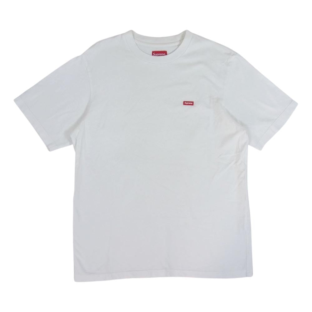 Supreme シュプリーム 20SS Small Box Logo Tee スモール 刺繍 ボックスロゴ Tシャツ ホワイト系 S【中古】