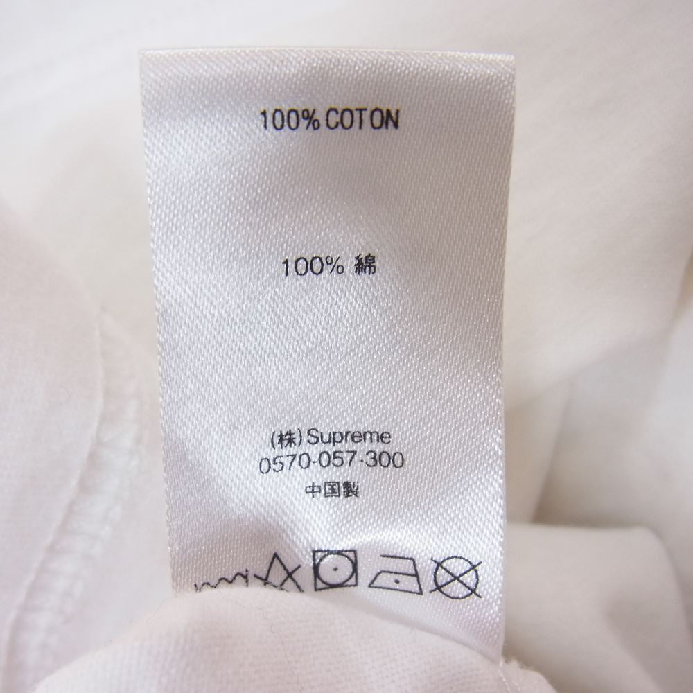 Supreme シュプリーム 19SS Small Box Logo Tee ラバー スモール ボックスロゴ Tシャツ ホワイト系 ホワイト系【中古】