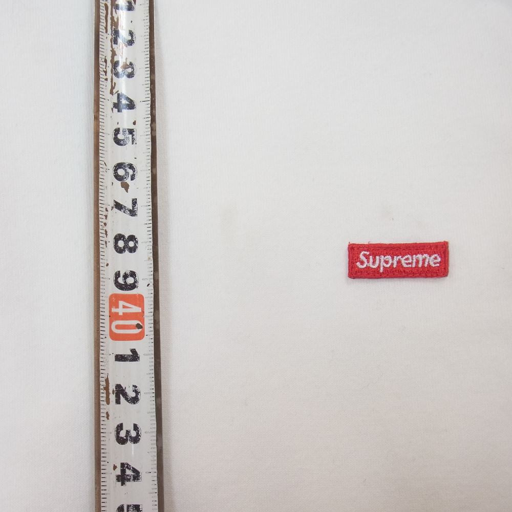 Supreme シュプリーム 19SS Small Box Logo Tee ラバー スモール ボックスロゴ Tシャツ ホワイト系 ホワイト系【中古】
