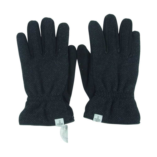 VISVIM ビズビム 0113403003005 CASHMERE GLOVE カシミア スエード グローブ 手袋 ブラック系 FREE【中古】