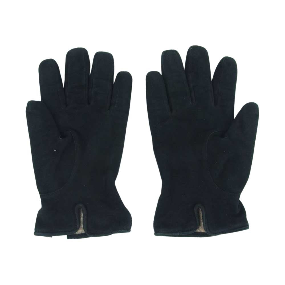 VISVIM ビズビム 0113403003005 CASHMERE GLOVE カシミア スエード グローブ 手袋 ブラック系 FREE【中古】