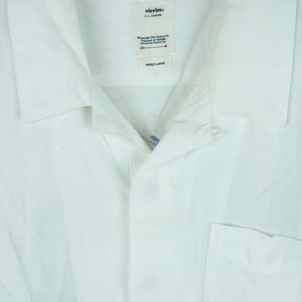 VISVIM ビズビム 20SS 0120105011021 FREE EDGE SHIRT S/S RAYON 
