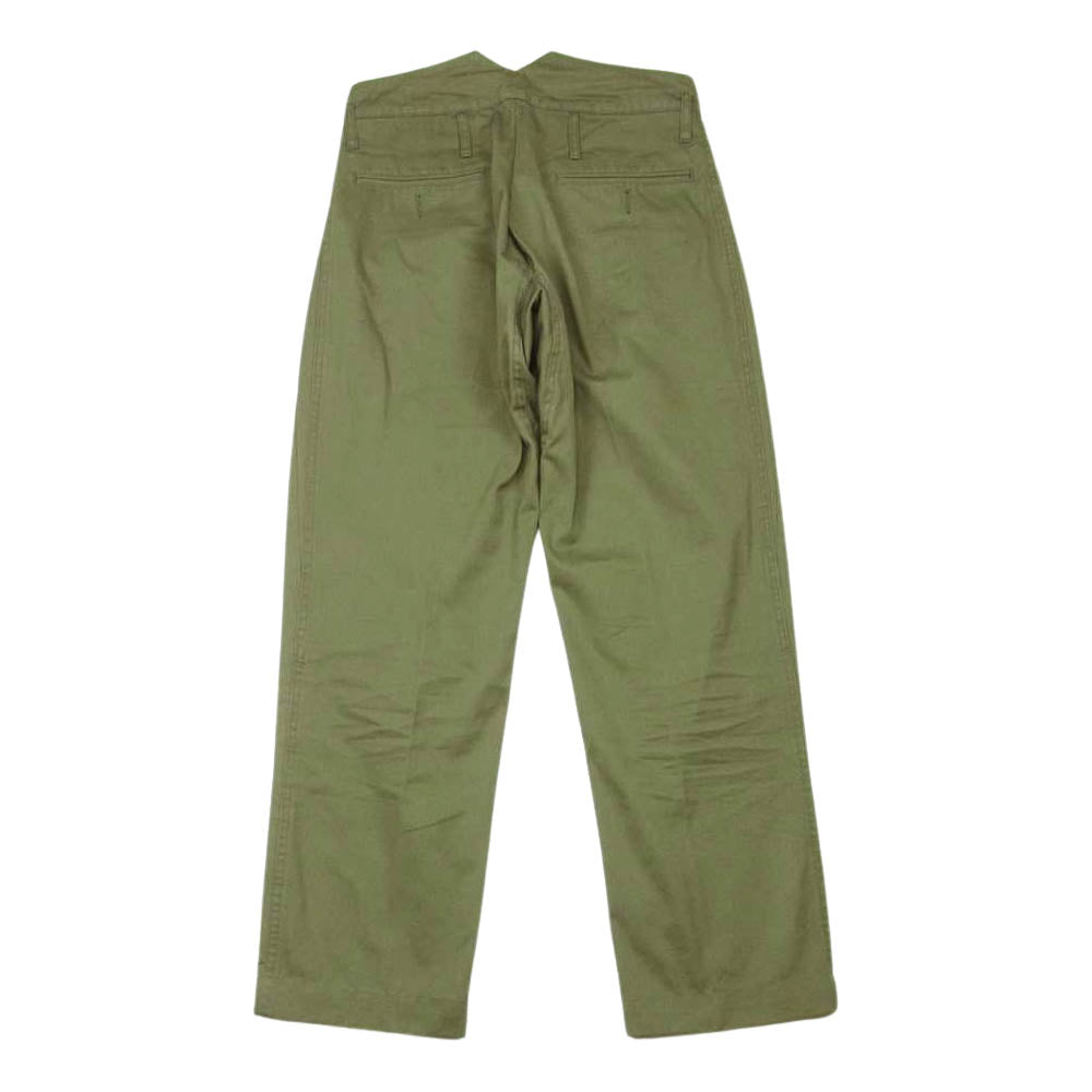 VISVIM ビズビム 0118205008007 18AW HAKAMA PANTS CHINO TWILL チノツイル 袴 ハカマ パンツ カーキ系 1【中古】