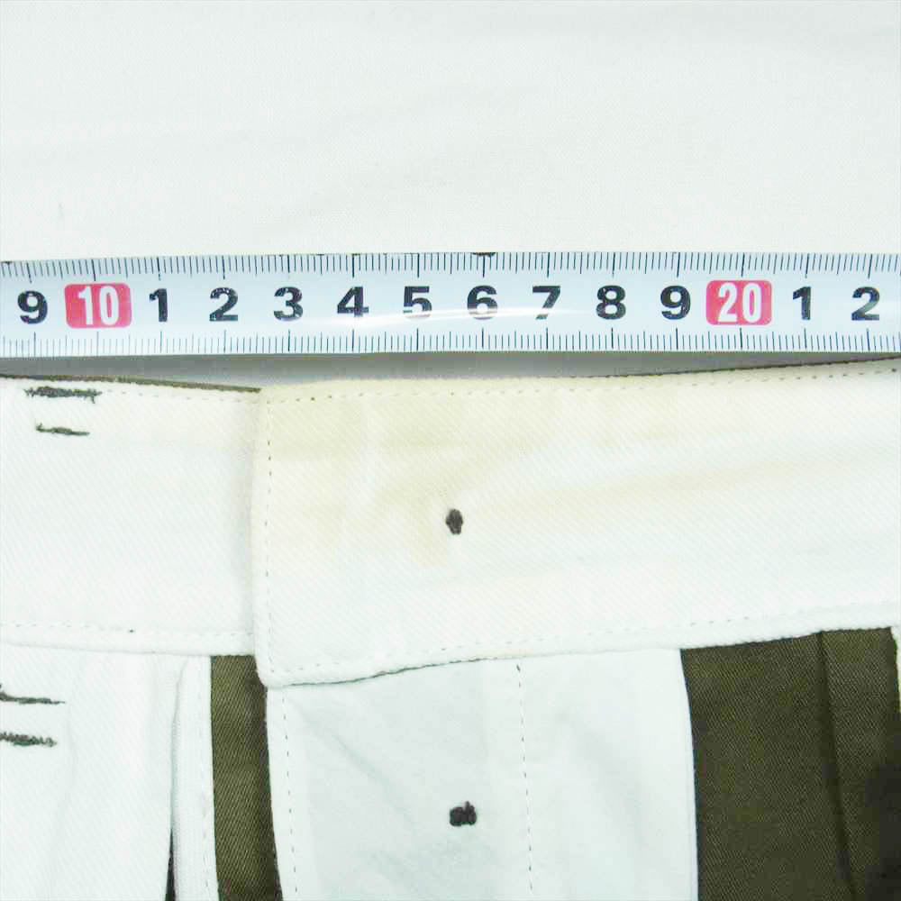 VISVIM ビズビム 0118205008007 18AW HAKAMA PANTS CHINO TWILL チノツイル 袴 ハカマ パンツ カーキ系 1【中古】