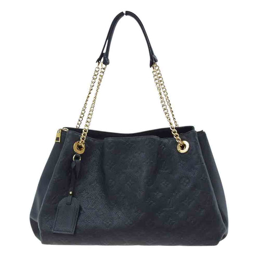 LOUIS VUITTON ルイ・ヴィトン M43758 モノグラム アンプラント スレンヌ MM ショルダー バッグ ブラック系 ゴールド系【中古】