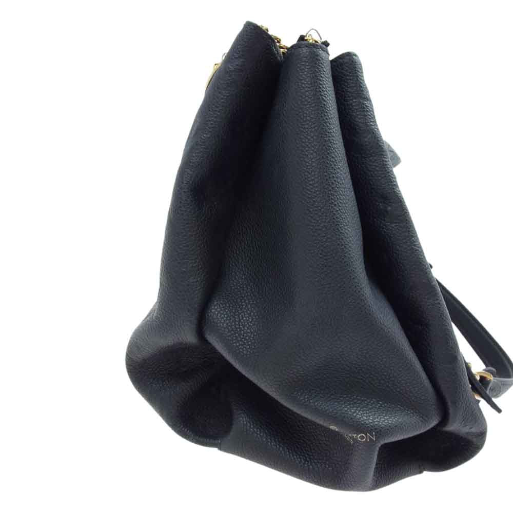 LOUIS VUITTON ルイ・ヴィトン M43758 モノグラム アンプラント スレンヌ MM ショルダー バッグ ブラック系 ゴールド系【中古】