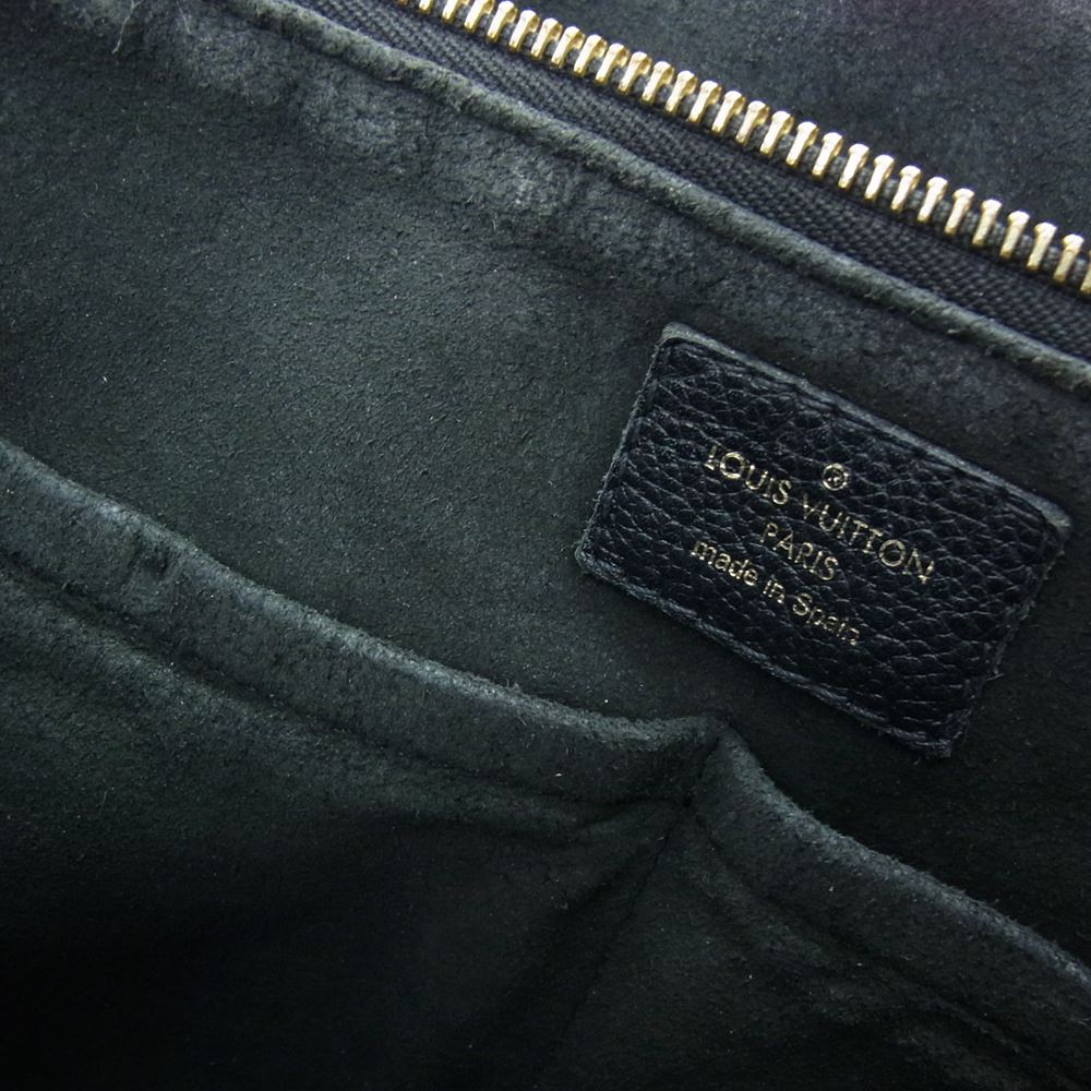 LOUIS VUITTON ルイ・ヴィトン M43758 モノグラム アンプラント スレンヌ MM ショルダー バッグ ブラック系 ゴールド系【中古】