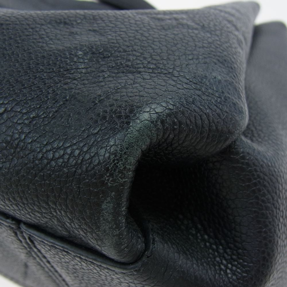 LOUIS VUITTON ルイ・ヴィトン M43758 モノグラム アンプラント スレンヌ MM ショルダー バッグ ブラック系 ゴールド系【中古】