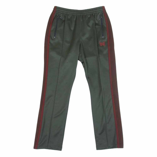 Needles ニードルス IN364 Narrow Track Pant ナロー トラック カーキ系 S【美品】【中古】