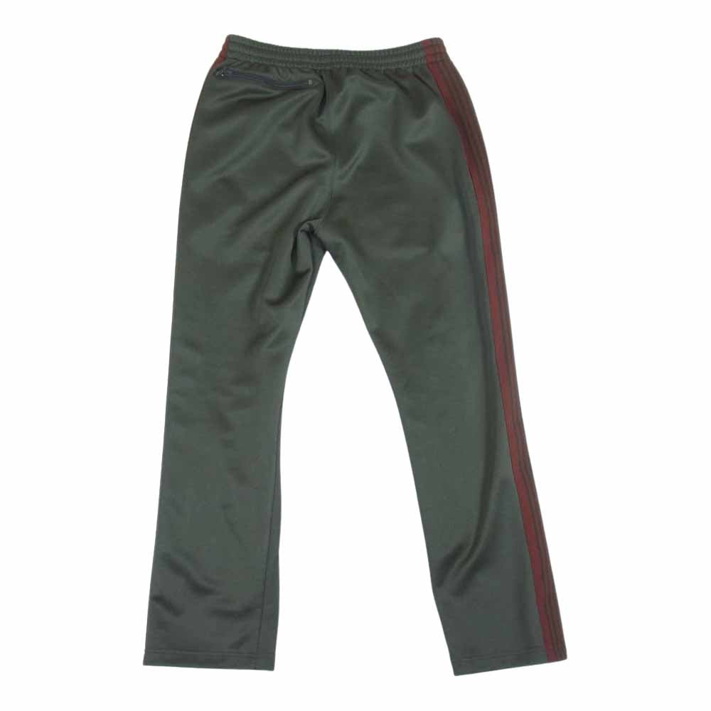 Needles ニードルス IN364 Narrow Track Pant ナロー トラック カーキ系 S【美品】【中古】