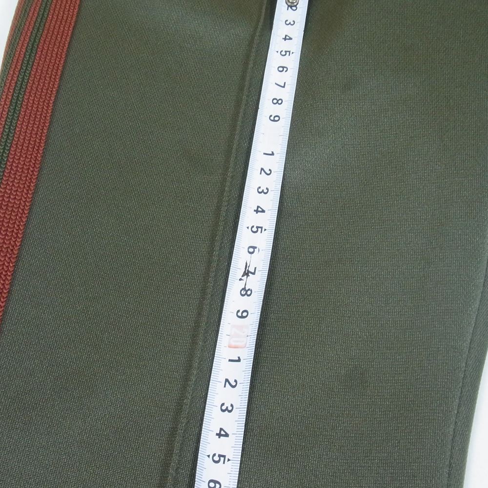 Needles ニードルス IN364 Narrow Track Pant ナロー トラック カーキ系 S【美品】【中古】